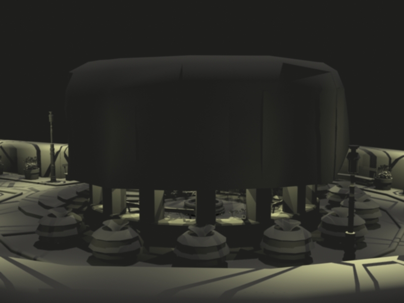 Holographic Computer render