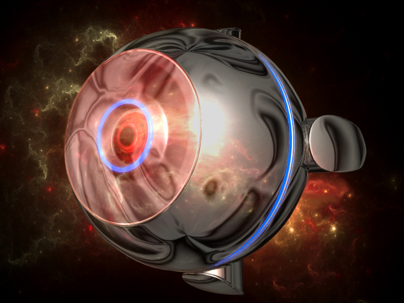 Holographic Computer render