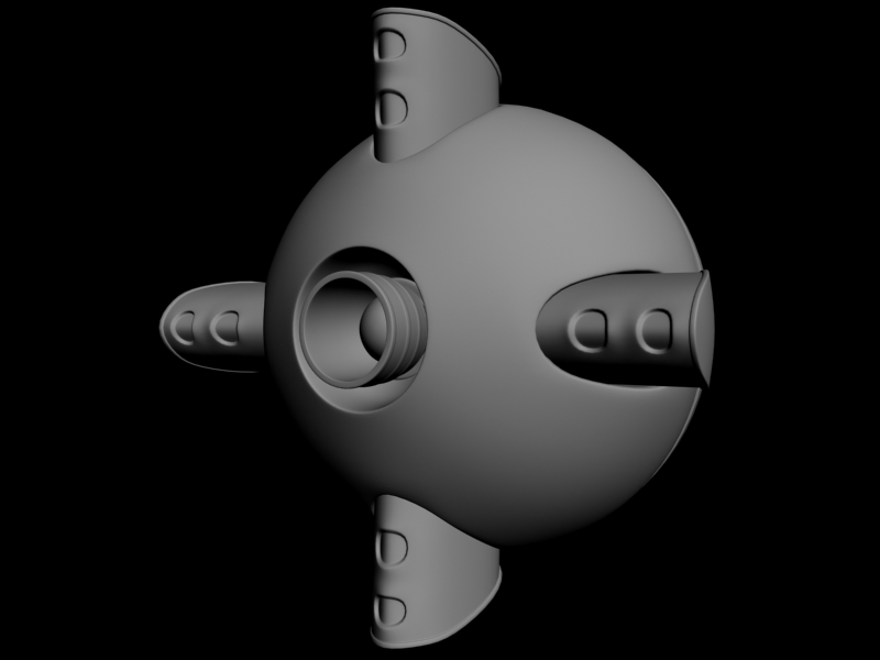 Holographic Computer render